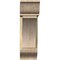 Ekena Millwork Thorton Traditional Rough Sawn Bracket w/ Offset Brace, Douglas Fir, 8"W x 22"D x 26"H BKT0806X22X26THR01RDF - alternate 4